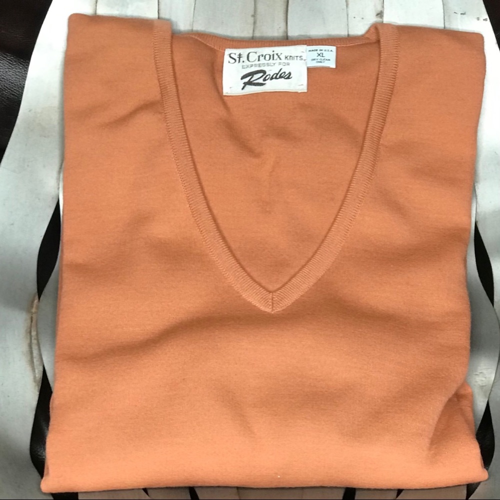 NWOT VINTAGE ST CROIX MEN’S SWEATER XL